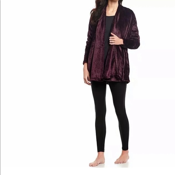 UGG Australia Open Fleece Robe Lounge Cardigan - Picture 3 of 7